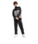 プーマ（PUMA）ポリ カラーブロックスーツ 上下セット 687659 01 BLK