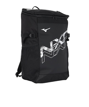 ミズノ（MIZUNO）リュック N-XTバックパック ブラック×ホワイト 30L 33JDC00095 デイバッグ リュックサック 通学