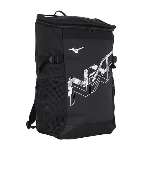 ミズノ（MIZUNO）リュック N-XTバックパック ブラック×ホワイト 30L 33JDC00095 デイバッグ リュックサック 通学