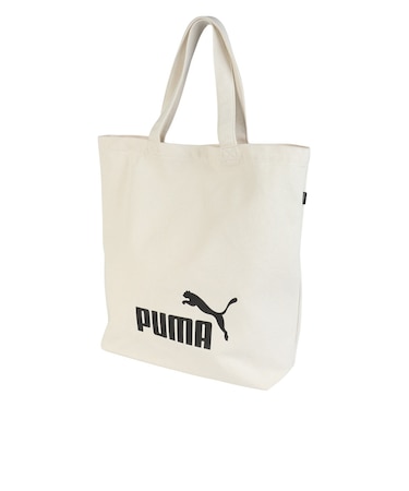 プーマ（PUMA）トートバッグ ベージュ 21.5L 09214703 トート ハンドバッグ サブバッグ コットン 通学