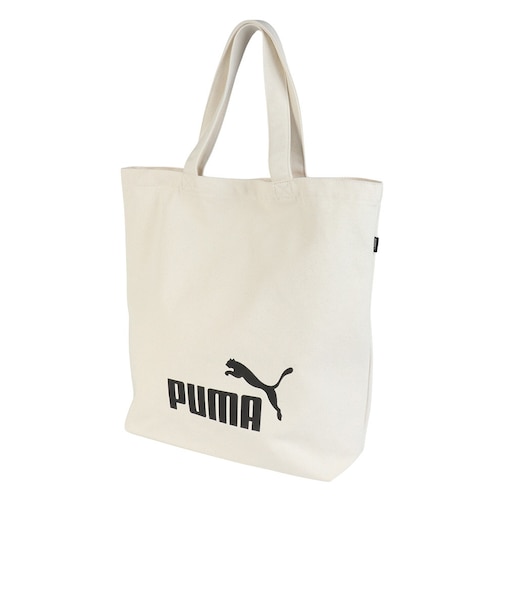 プーマ（PUMA）トートバッグ ベージュ 21.5L 09214703 トート ハンドバッグ サブバッグ コットン 通学
