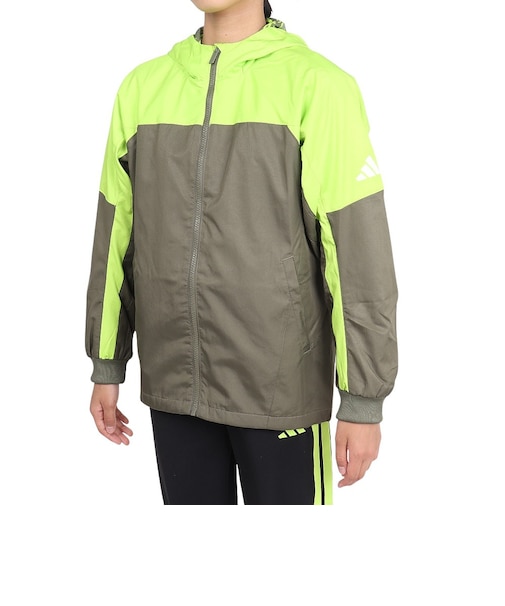アディダス（adidas）キッズ エッセンシャルズ ウーブンジャケット KCE65-JM4520