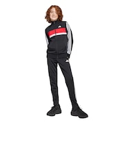 アディダス(adidas)キッズ シーズナル エッセンシャルズ Tiberio スリーストライプス トリコット トラックスーツ KQG66-JC7519
