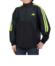 アディダス(adidas)キッズ エッセンシャルズ カラーブロック WD ジャケット KCE57-JM2021