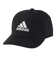 アディダス(adidas)帽子 ジュニア 刺しゅうロゴ 軽量 ベースボール エンボスキャップ 黒 51-54cm DKH27-IB3244 スポーツキャップ