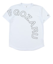 エゴザル（EGOZARU）バスケットボールウェア カーブアウトラインロゴ Tシャツ EZSS25UST005C002