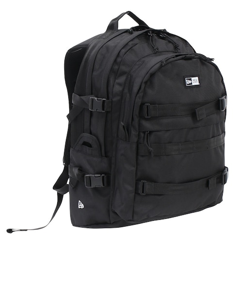 ニューエラ(NEW ERA)キャリアパック 黒 35L 14521349 大容量 PC収納 新調 会社 学校 学生 通勤 通学 シンプル