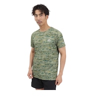 チャムス(CHUMS)ランニングオールパターン 半袖Tシャツ CH01-2498-Z352