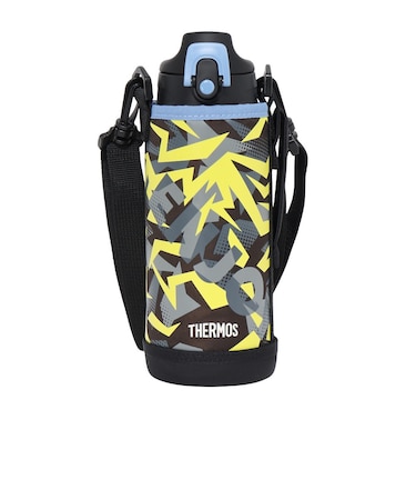 サーモス（THERMOS）水筒 真空断熱 2ウェイボトル 黒 800ml FJJ-802WF BKY 子供 保冷 保温 ステンレス 食洗器対応 2WAY