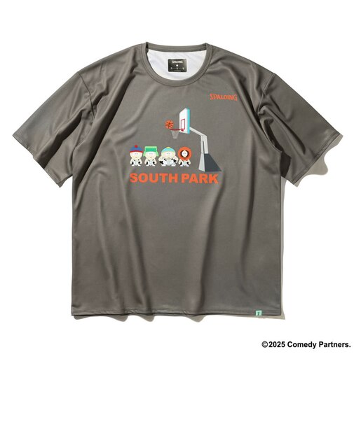 スポルディング（SPALDING）バスケットボールウェア Tシャツ サウスパーク オン ザ コート SMT25041SPST
