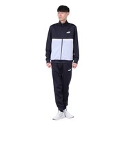 プーマ(PUMA)ポリ カラーブロックスーツ 上下セット 687659 16 NVY