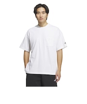 アディダス(adidas)ルーズフィット ヘビーシングルジャージー 半袖ポケットTシャツ KQD20-JM2027