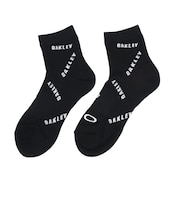 オークリー(OAKLEY)ショートソックス 黒 白 FOS901797-00G 消臭 スポーティ 学校 部活 学生 私服 新調 衣替え ロゴ入り おしゃれ