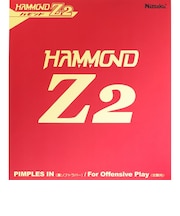 ニッタク(Nittaku)卓球ラバー ハモンド Z2 裏ソフト レッド NR-8591 RED ハモンドZ2