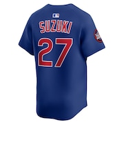 エムエルビー(MLB)カブス 鈴木誠也 リミテッドユニフォーム オルトネイト1 25MLB WORLD TOUR TOKYO 袖パッチ LM25-EJA1-E…