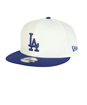 ニューエラ(NEW ERA)帽子 9FIFTY ロサンゼルス・ドジャース キャップ アイボリー CHR/DROY 14667808 スポーツキャップ