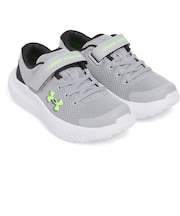 アンダーアーマー(UNDER ARMOUR)ジュニアスポーツシューズ ベルクロ ベルト付き スニーカー サージ4 AC 3027104 012