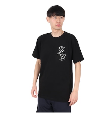 エムエルビー（MLB）JERSEY 半袖Tシャツ ホワイトソックス ML0125SS0010-CW-BLK
