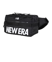 ニューエラ(NEW ERA)バッグ スクエア ウエストバッグ プリントロゴ 黒 7L 14521303 ウエストポーチ ボディバッグ レジャー