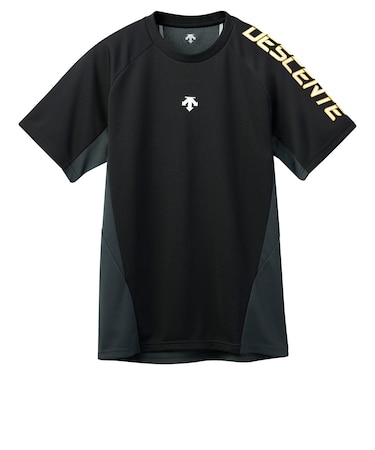デサント（DESCENTE）バレーボールウェア 半袖Tシャツ DV5SHTX1UB BKYL