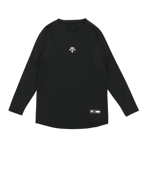 デサント（DESCENTE）野球 ジュニア 丸首長袖 アンダーシャツ DB5SUD20J BK00