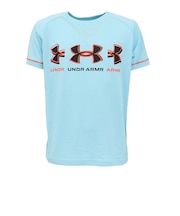 アンダーアーマー(UNDER ARMOUR)バスケットボールウェア ジュニア テック ゾーン プリント 半袖Tシャツ 6003639 494