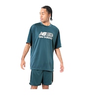 ニューバランス（new balance）バスケットボールウェア グラフィックショートスリーブTシャツ AMT55090NUS