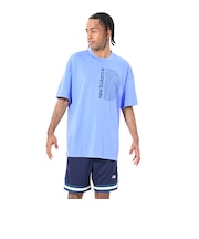 ニューバランス（new balance）バスケットボールウェア グラフィックショートスリーブTシャツ AMT55091ELE