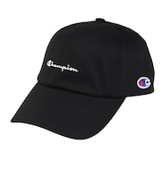 チャンピオン(CHAMPION)帽子 ツイルスクリプト キャップ 黒 57-59cm C8-B713C 090 スポーツキャップ