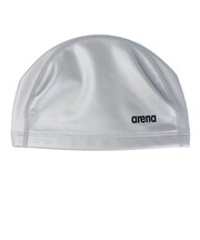 アリーナ(ARENA)水泳 キャップ スイムキャップ シリコーンキャップ シルバー ARN-3407 SLV 2WAY ロゴ入り おしゃれ