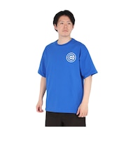 エムエルビー(MLB)半袖Tシャツ シカゴ・カブス 3段ロゴ ML0125SS0012-BLU