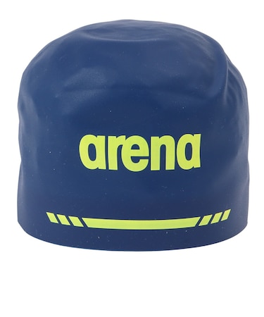 アリーナ（ARENA）キャップ レーシングシリコーンキャップ M-Lサイズ WA承認モデル AS5SSC02U NVYL 水泳 招集所持ち込み可