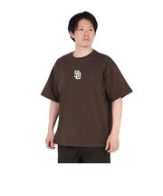 エムエルビー(MLB)半袖Tシャツ サンディエゴ・パドレス アーチ ML0125SS0013-BRN