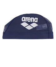 アリーナ(ARENA)スイムキャップ メッシュキャップ M-Lサイズ AS5SSC41U NVSL 水泳 メッシュ ロゴ入り 大会用 練習用 トレーニング