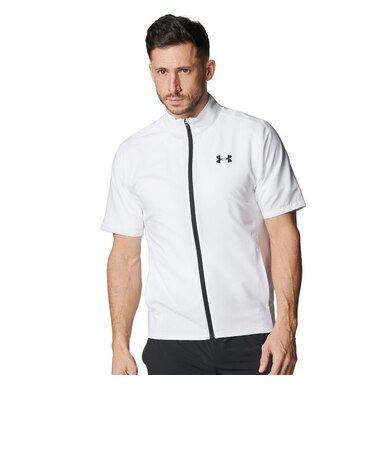 アンダーアーマー（UNDER ARMOUR）フレッシュウーブン フルジップ ショートスリーブ ジャケット 6001546 100