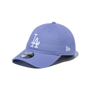 ニューエラ(NEW ERA)帽子 9TWENTY ロサンゼルス・ドジャース ウォッシュドコットン キャップ 紫 57.0-61.0cm 14525134 ユニ…