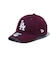 ニューエラ（NEW ERA）帽子 9FORTY ロサンゼルス・ドジャース キャップ バーガンディ 14525021 ベースボールキャップ