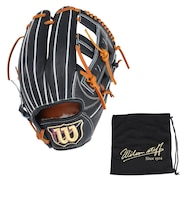 ウイルソン（Wilson）硬式用グラブ 内野手用 野球グローブ 一般 スタッフ デュアル D5型 WBW103248