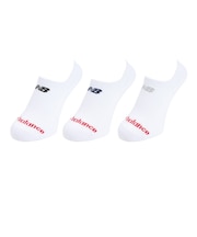 ニューバランス(new balance)靴下 スニーカーレングス ソックス 3足組 LAS55635WT 3足セット スニーカー丈