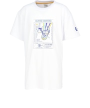 コンバース(CONVERSE)バスケットボールウェア ジュニア プリントTシャツ CB451357-1100