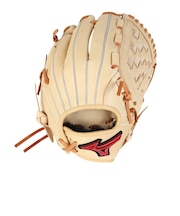 ミズノ(MIZUNO)少年軟式 グラブ オールラウンド用 野球グローブ ジュニア ウィルドライブ レッド U-Plus 1AJGY32330 8049