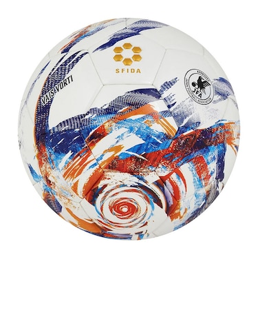 スフィーダ（SFIDA）サッカーボール 5号球 検定球 VAIS VORTI SB-25VV02 WHT/BLU