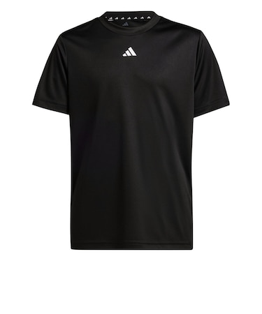 アディダス（adidas）ジュニア トレイン エッセンシャルズ ロゴ レギュラーフィット 半袖Tシャツ JTH37-IV9576