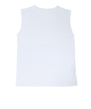 クー(Coo.)ノースリーブシャツ ドライプラスクール Vネック 白 891CO5GC0003 WHT UPF50+ 吸汗速乾 接触冷感 抗菌 防臭
