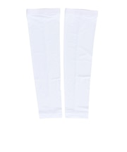 クー(Coo.)アームカバー ドライプラスクール ベーシック 白 891CO5GC0005 WHT UPF50+ 接触冷感 抗菌 防臭 吸汗速乾 UVカット