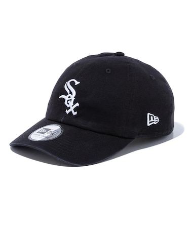 ニューエラ（NEW ERA）キャップ カジュアルクラシック シカゴ・ホワイトソックス ブラック×ホワイト 55.8-59.6センチ 14524778