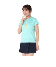 プリンス(PRINCE)テニスウェア レディース 半袖Tシャツ 吸水速乾・UPF50 WS5055 100 MIG