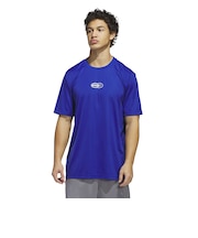 アディダス（adidas）バスケットボールウェア Get Buckets グラフィック半袖Tシャツ TK358-HZ3672