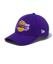 ニューエラ(NEW ERA)キャップ 9FORTY ロサンゼルス・レイカーズ パープル×チームカラー 14525020 サイズ調整可能 紫外線 日焼け対策