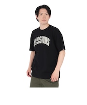 セッションズ(SESSIONS)クラフト ロゴ 半袖Tシャツ 257223 BLK
